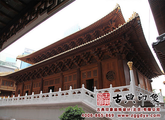 上海古建施工 古建设计 中式装修设计