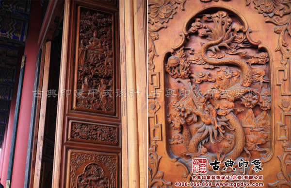  中式木雕欣赏