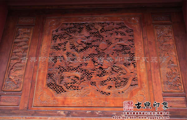  中式木雕欣赏