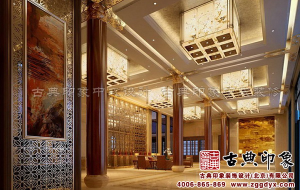 现代中式酒店设计  