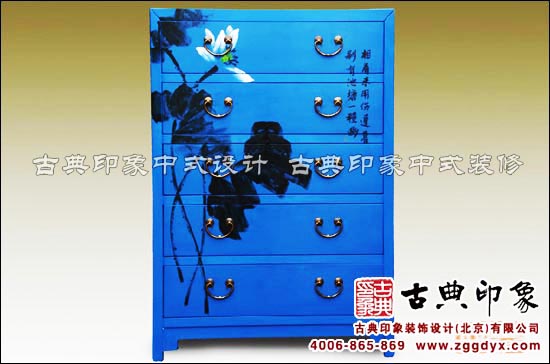 中式玄关装饰柜