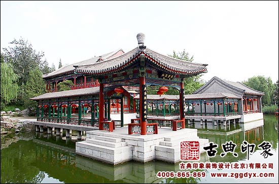 北京大观园古建园林中式设计