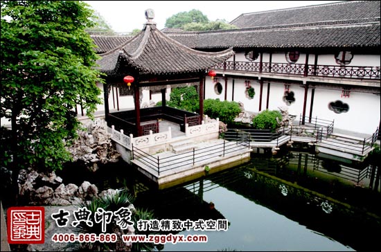 江南古建园林中式设计