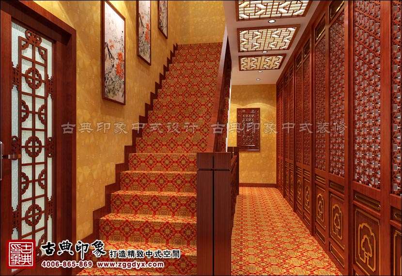 茶楼走廊设计