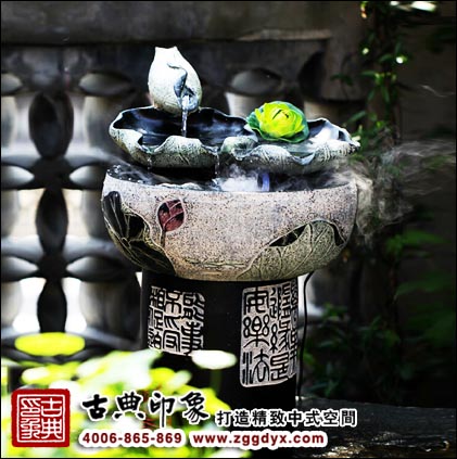 中式水景装饰