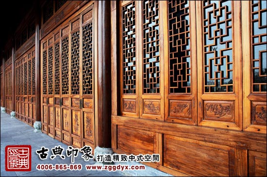 中式装修空间的木雕文化