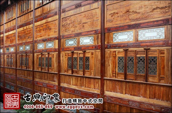 中式装修空间的木雕文化