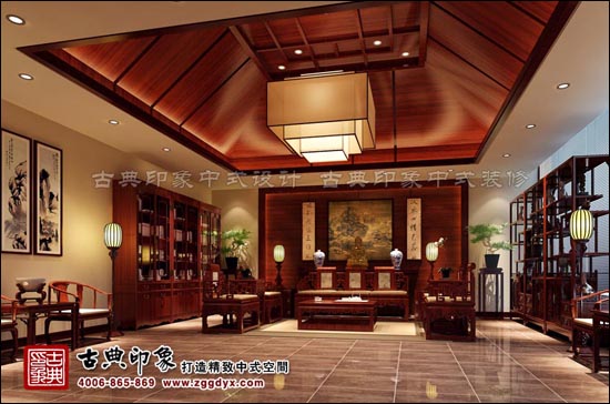 中式设计厅堂