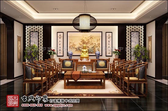 中式空间花梨木家具