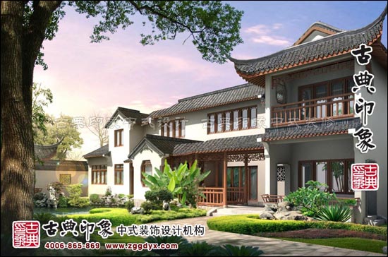 新中式设计别墅