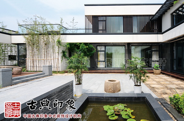 江南风格中式设计庭院