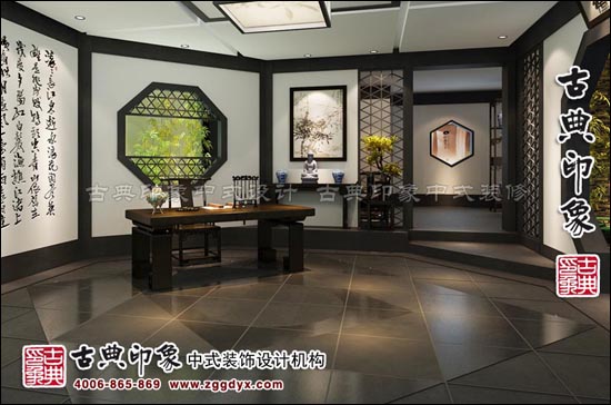中式设计红木家具展厅