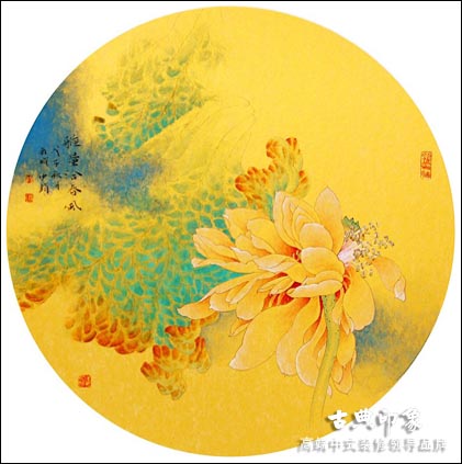 中式传统花鸟画