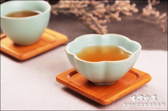 中式设计空间茶盏