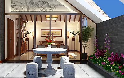 轻奢别墅中式设计  一种随性的优雅