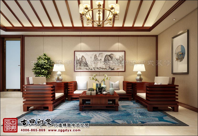 中式客厅设计
