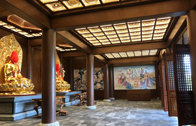 古建佛教会所中式装修工程展示