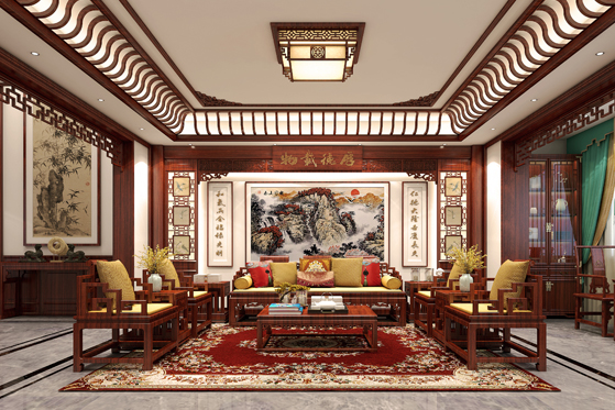 王府壹号中式别墅设计，构建恢宏大气、名人辈出的书香门第