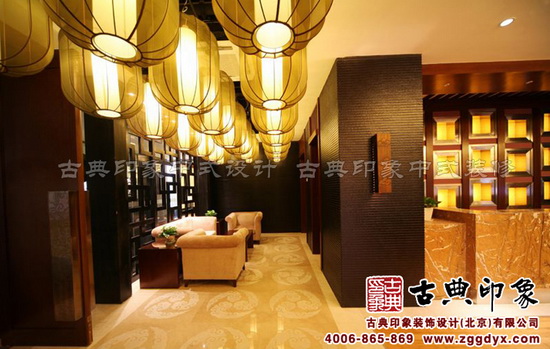 现代中式风格  时尚中式风格酒店设计  中式酒店设计效果图