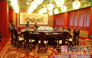 彰显皇派尊贵——河南虢州会馆酒店中式装修