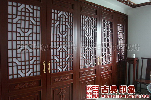 窗含西岭，门泊东吴  古典中式门窗