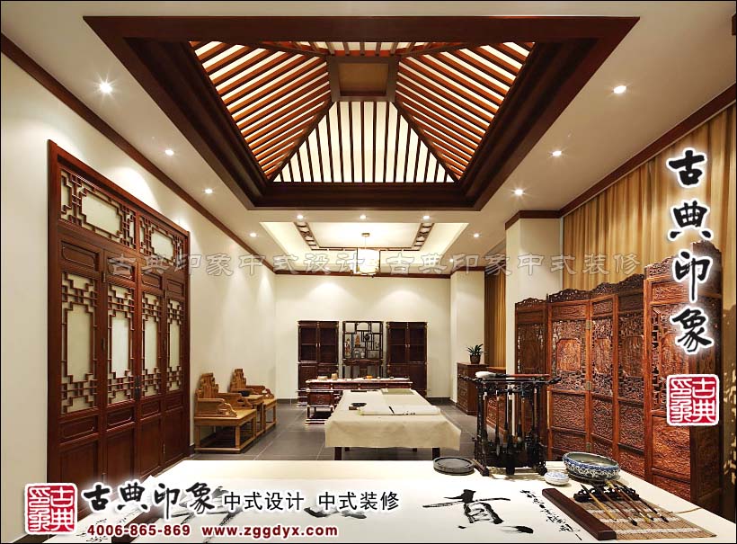 中式红木家具展厅设计