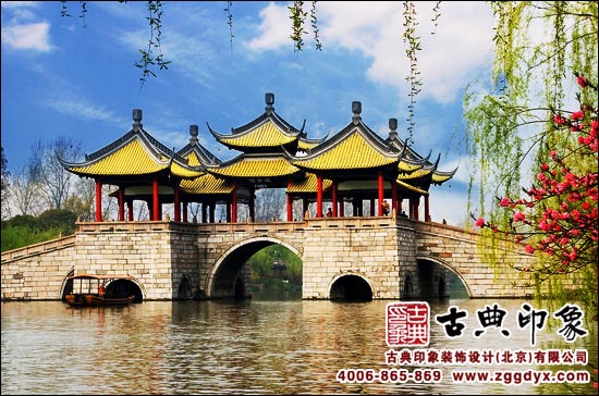 五桥亭古建中式设计