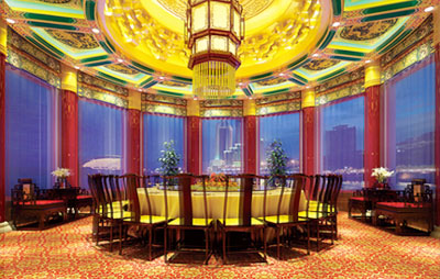 上海外滩15号 水波祥龙酒店中式装修中式设计  皇家宫廷盛宴