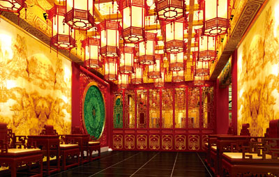 河南虢州酒店会馆，创作当代古建酒店之艺术臻品