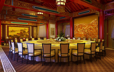 北京南苑机场古建四合院酒店中式设计