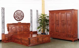 红酸枝木中式古典家具  滟滟其华的器性之美