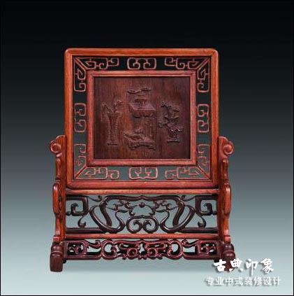 中式古典家具的博古纹