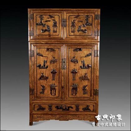中式古典家具的博古纹