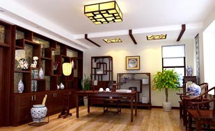 三种中式设计书房的古典家具陈设手法