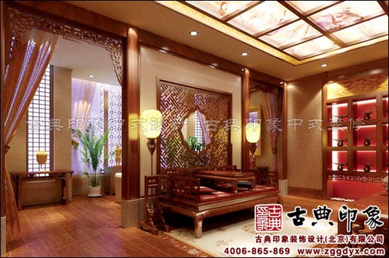 中式设计空间古典家具