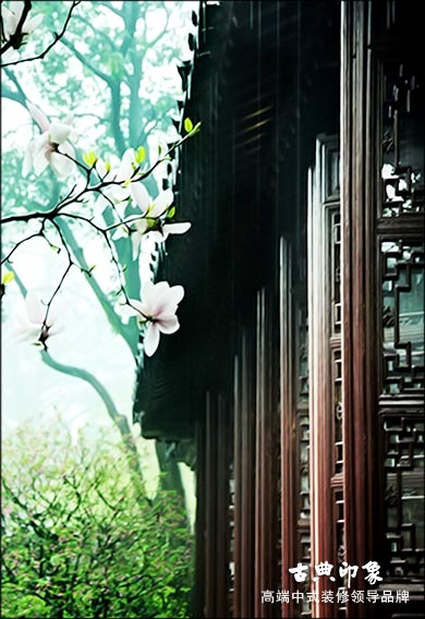 中式园林窗棂