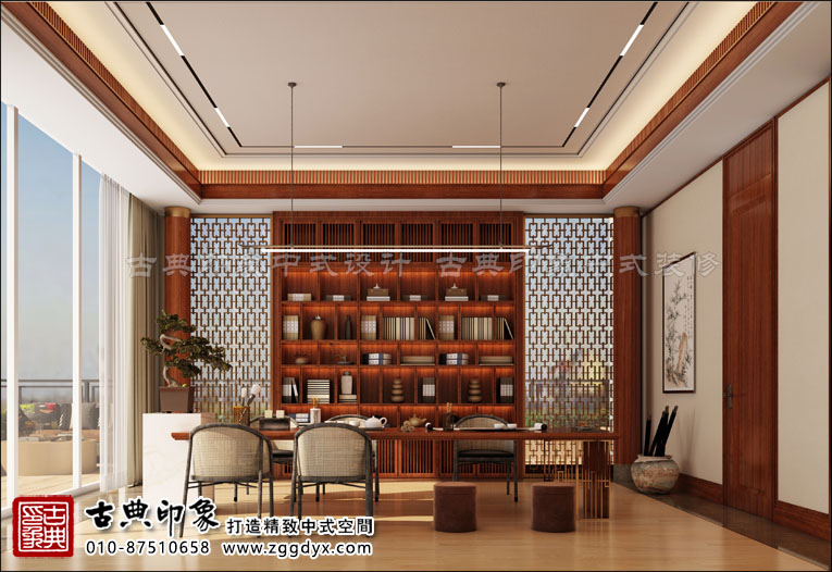 新中式设计书房